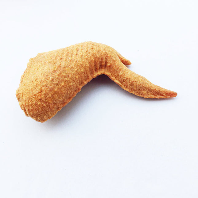 Plush double bone chicken leg molars sounding toy - 𝓢𝓱𝓸𝓹𝓵𝓮𝓬𝔂