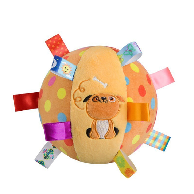 Pet Dog Vocal Plush Toy Ringing Bell Ball - 𝓢𝓱𝓸𝓹𝓵𝓮𝓬𝔂