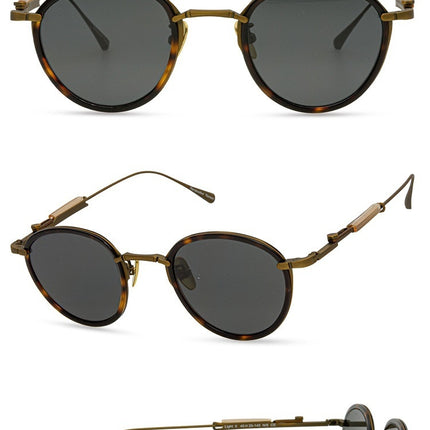 Vintage Round Frame Special-interest Artistic Youth Glasses - 𝓢𝓱𝓸𝓹𝓵𝓮𝓬𝔂