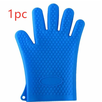 Food Grade Silicone Heat Resistant BBQ Glove Silicone Oven Mitts - 𝓢𝓱𝓸𝓹𝓵𝓮𝓬𝔂