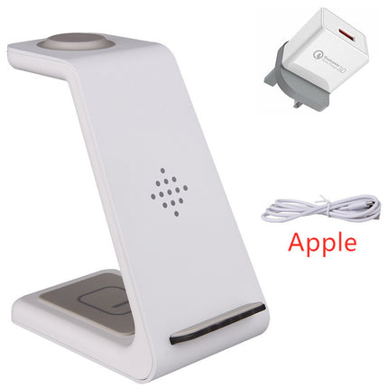 3 In 1 Fast Charging Station Wireless Charger Stand Wireless Quick Charge Dock For Phone Holder - 𝓢𝓱𝓸𝓹𝓵𝓮𝓬𝔂