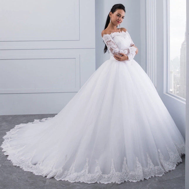 Wedding Bridal Wedding Lace Large Tail - 𝓢𝓱𝓸𝓹𝓵𝓮𝓬𝔂