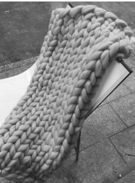 Acrylic woven super thick wool blanket - 𝓢𝓱𝓸𝓹𝓵𝓮𝓬𝔂