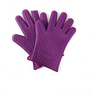Food Grade Silicone Heat Resistant BBQ Glove Silicone Oven Mitts - 𝓢𝓱𝓸𝓹𝓵𝓮𝓬𝔂