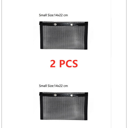 Reusable BBQ Grill Mesh Bag Non-stick Barbecue Baking Isolation Pad Outdoor Picnic Camping BBQ Kitchen Tools - 𝓢𝓱𝓸𝓹𝓵𝓮𝓬𝔂