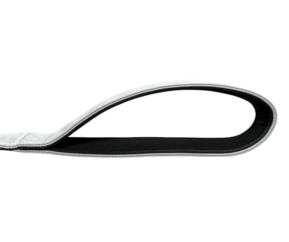 BTactical™ Extra-Strong Nylon Carabiner Clip Dog Lead | Misty Grey