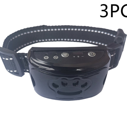Dog Training Collar Waterproof Electric Pet Remote Control Rechargeable Dogs Trainer Bark Arrester With Shock Vibration Sound - 𝓢𝓱𝓸𝓹𝓵𝓮𝓬𝔂