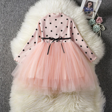 Baby Girls Spring Winter Long Sleeve Tutu Lace Dresses Infantil Newborn 1st Birthday Party Clothes Christening Gown Casual Wear - 𝓢𝓱𝓸𝓹𝓵𝓮𝓬𝔂