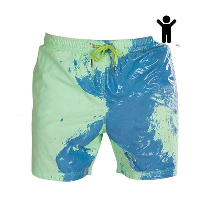 Magical Change Color Beach Shorts Summer Men Swimming Trunks Swimwear Swimsuit Quick Dry bathing shorts Beach Pant - 𝓢𝓱𝓸𝓹𝓵𝓮𝓬𝔂
