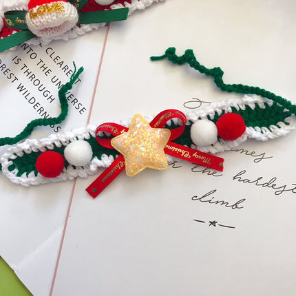 Wool Pet Collar Hand Woven Collar Christmas Pet Accessories - 𝓢𝓱𝓸𝓹𝓵𝓮𝓬𝔂