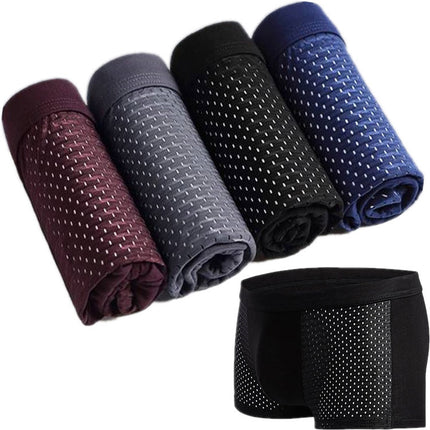Ice silk men's underwear mesh boxer - 𝓢𝓱𝓸𝓹𝓵𝓮𝓬𝔂