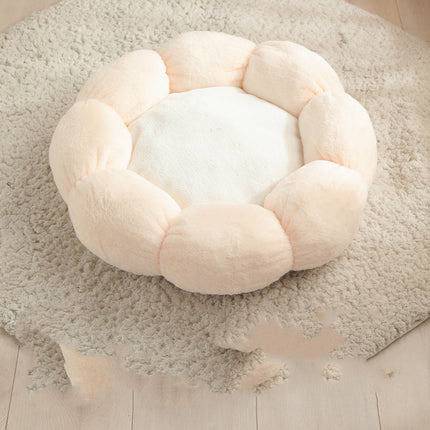 Pet Bed Mat New Pet Soft Dog Cat Blanket  Flower Shaped Doghouse - 𝓢𝓱𝓸𝓹𝓵𝓮𝓬𝔂