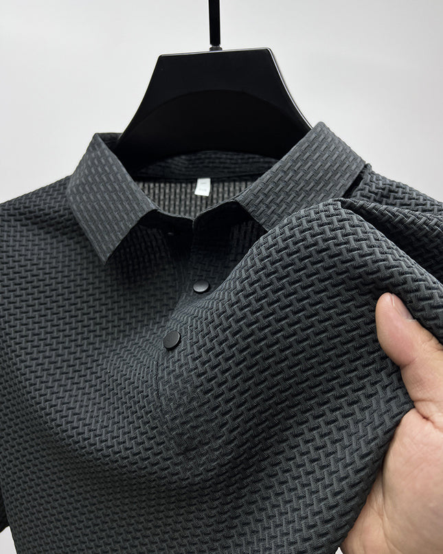Mesh Ice Silk Short Sleeve T-shirt Mens Clothing - 𝓢𝓱𝓸𝓹𝓵𝓮𝓬𝔂