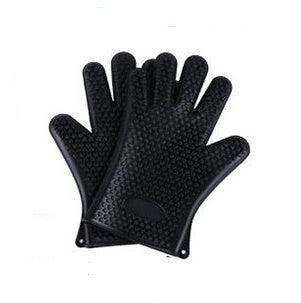 Food Grade Silicone Heat Resistant BBQ Glove Silicone Oven Mitts - 𝓢𝓱𝓸𝓹𝓵𝓮𝓬𝔂