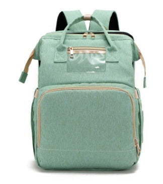 USB Charging Version Mommy Bed Backpack Folding Large Capacity Multi-function - 𝓢𝓱𝓸𝓹𝓵𝓮𝓬𝔂
