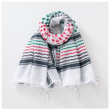Men's Keffiyeh Jacquard Warp Knitting - 𝓢𝓱𝓸𝓹𝓵𝓮𝓬𝔂