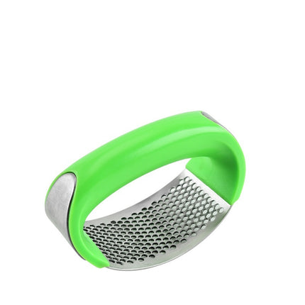 Stainless Steel Garlic Masher Garlic Press Household Manual Curve Fruit Vegetable Tools Kitchen Gadgets - 𝓢𝓱𝓸𝓹𝓵𝓮𝓬𝔂