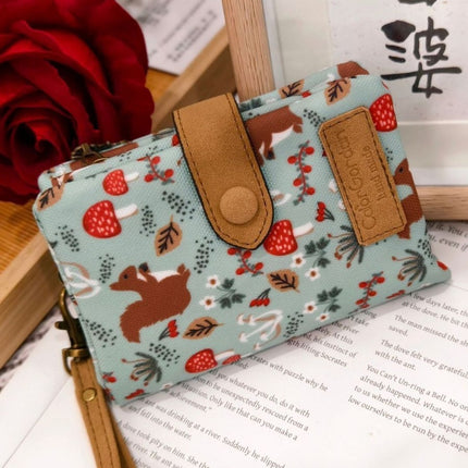 Multifunctional Tri-fold Fashion Multi-card-slot Printed Wallet - 𝓢𝓱𝓸𝓹𝓵𝓮𝓬𝔂