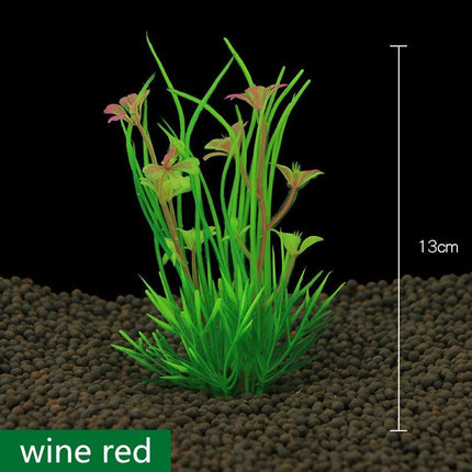 Fish Tank Decoration Simulation Water Plant Aquarium Landscaping Plastic - 𝓢𝓱𝓸𝓹𝓵𝓮𝓬𝔂