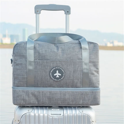 Dry And Wet Separation Travel Bag Tourism Fitness Storage Pouch Women's Clothes Shoes Daily Necessities Duffle Package Supplies - 𝓢𝓱𝓸𝓹𝓵𝓮𝓬𝔂