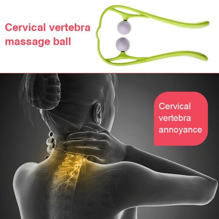 Plastic Pressure Point Therapy Neck Massageador Massagem Relieve Hand Roller Neck Massager For Neck Shoulder Trigger Point - 𝓢𝓱𝓸𝓹𝓵𝓮𝓬𝔂