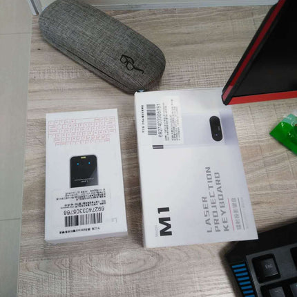 LEING FST Virtual Laser Keyboard Bluetooth Wireless Projector Phone Keyboard For Computer Pad Laptop With Mouse Function - 𝓢𝓱𝓸𝓹𝓵𝓮𝓬𝔂