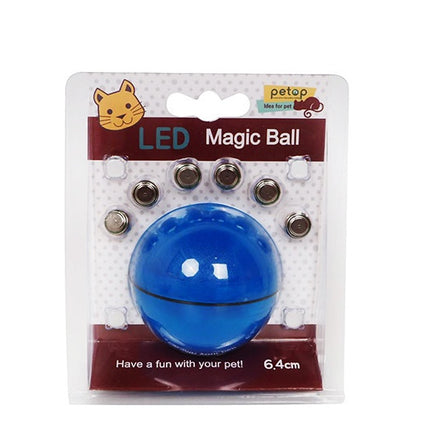 LED Laser Electronic Rolling Pet Funny Cat Toy Ball - 𝓢𝓱𝓸𝓹𝓵𝓮𝓬𝔂