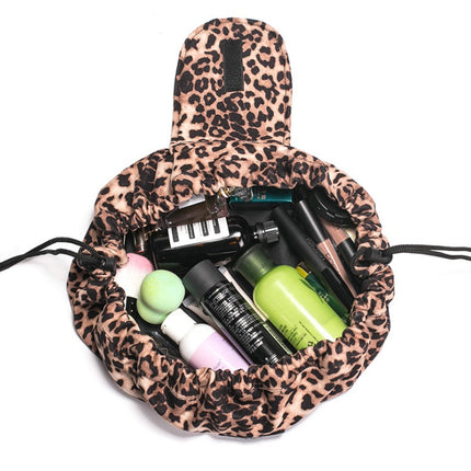 Animal Printing Large Capacity Drawstring Lazy Cosmetic Storage Bag - 𝓢𝓱𝓸𝓹𝓵𝓮𝓬𝔂
