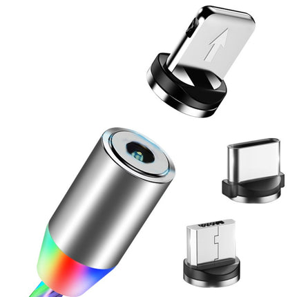 Compatible with Apple, Flowing Ligh Magnetic Streamer Data Line Cable for Iphone Android Typec - 𝓢𝓱𝓸𝓹𝓵𝓮𝓬𝔂