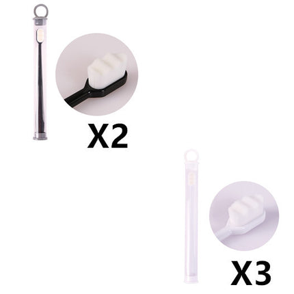 Ultra-fine Toothbrush Super Soft Bristle Deep Cleaning Brush Portable For Oral Care Tools Teeth Care Oral Cleaning Travel - 𝓢𝓱𝓸𝓹𝓵𝓮𝓬𝔂