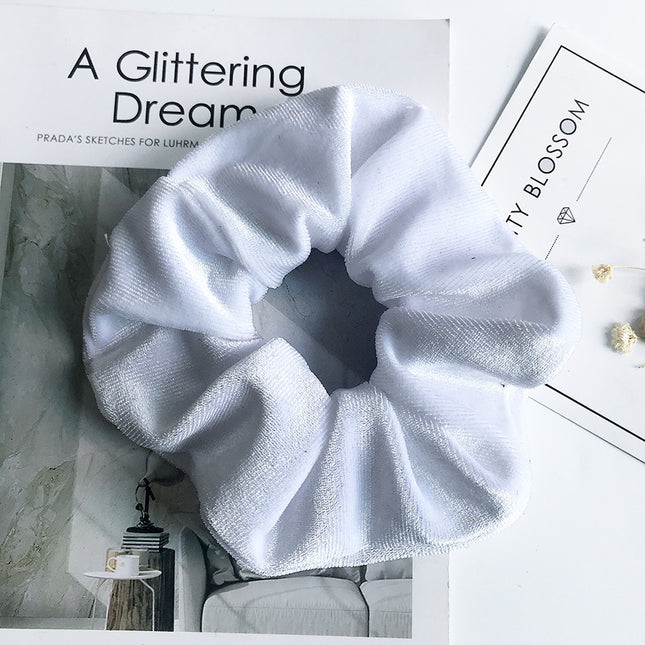 Flannel Hair Tie Hair Rope Amazon Velvet Fashion Ponytail Hair Accessories - 𝓢𝓱𝓸𝓹𝓵𝓮𝓬𝔂