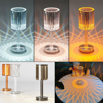 New Crystal Table Lamp Hotel Decoration Diamond Romantic Warm Led For Home Decor Romantic Gift Night Light - 𝓢𝓱𝓸𝓹𝓵𝓮𝓬𝔂