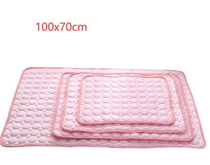 Pet Dog Cat Ice Silk Cold Nest Pad For Cooling In Summer - 𝓢𝓱𝓸𝓹𝓵𝓮𝓬𝔂