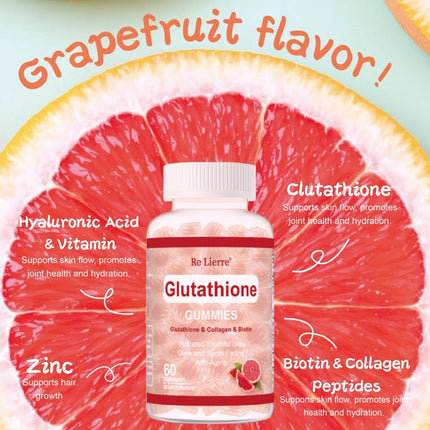 Glutathione Collagen Gummies Grapefruit Flavor - 𝓢𝓱𝓸𝓹𝓵𝓮𝓬𝔂