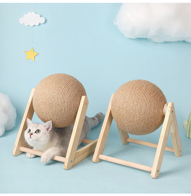Professional Vertical Cat Toy Sisal Cat Catching Ball - 𝓢𝓱𝓸𝓹𝓵𝓮𝓬𝔂