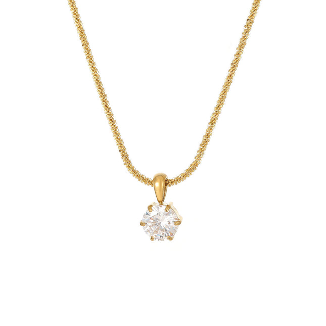 European And American Fashion New Style Diamond-studded Necklace Women - 𝓢𝓱𝓸𝓹𝓵𝓮𝓬𝔂