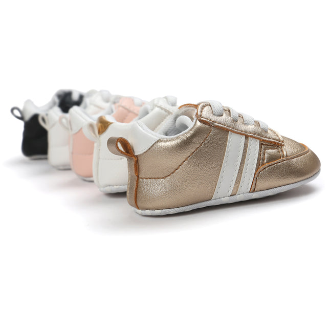Baby Boy Girl Moccasins Shoes Infant PU Leather Non-slip Soft Newborn Sneakers - 𝓢𝓱𝓸𝓹𝓵𝓮𝓬𝔂