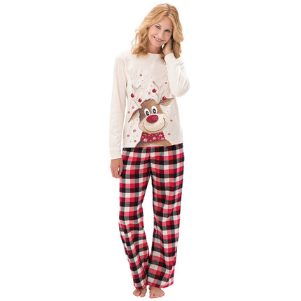 Elk Print Christmas Parent-child Outfit - 𝓢𝓱𝓸𝓹𝓵𝓮𝓬𝔂