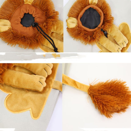 Soft Pet Carriers Lion Design Portable Breathable Bag Cat Dog Carrier Bags Outgoing Travel Pets Handbag With Safety Zippers - 𝓢𝓱𝓸𝓹𝓵𝓮𝓬𝔂