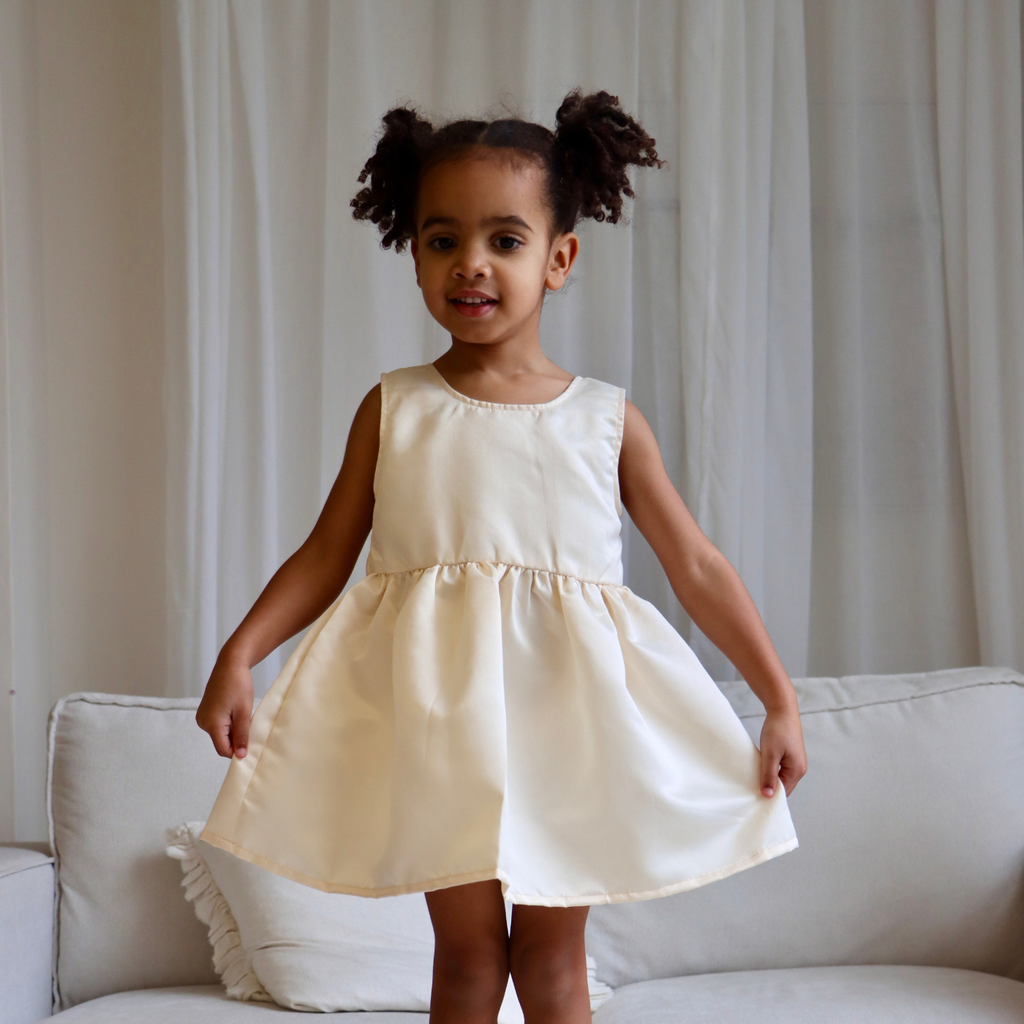 Butter Bow Dress