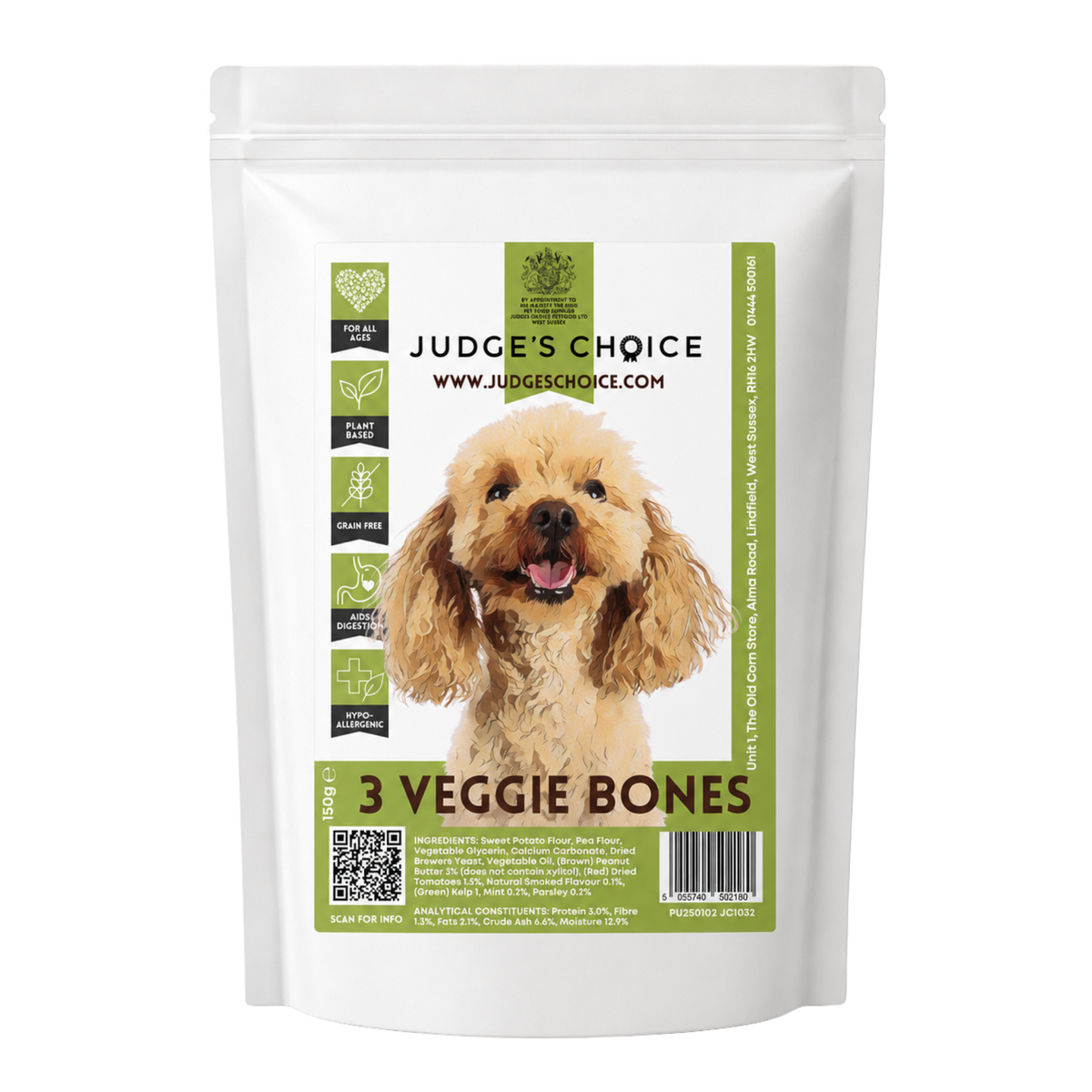 Judge's Choice Veggie Bones - 3 pack