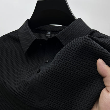 Mesh Ice Silk Short Sleeve T-shirt Mens Clothing - 𝓢𝓱𝓸𝓹𝓵𝓮𝓬𝔂