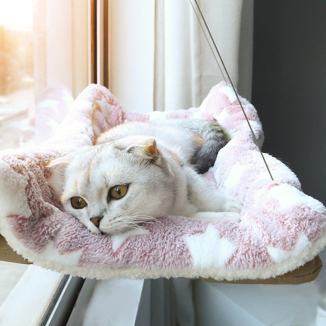 Pet Cat Hammock Suction Cup Sun Hanging Nest Window Glass Swing Balcony Cat Supplies - 𝓢𝓱𝓸𝓹𝓵𝓮𝓬𝔂