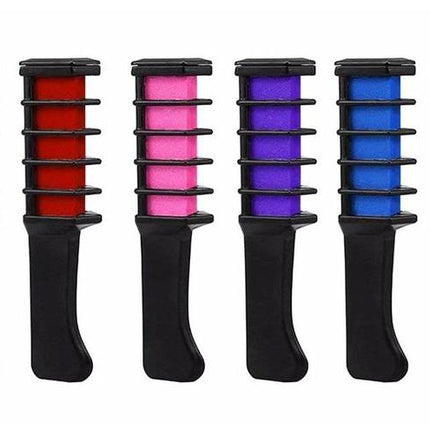 Temporary Mini Disposable Crayons Hair Color Dyeing Mascara Dye Chalk Box With Brush - 𝓢𝓱𝓸𝓹𝓵𝓮𝓬𝔂
