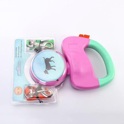 Retractable Dual Pet Dog Walking Leash - 𝓢𝓱𝓸𝓹𝓵𝓮𝓬𝔂