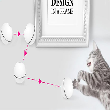 LED Laser Electronic Rolling Pet Funny Cat Toy Ball - 𝓢𝓱𝓸𝓹𝓵𝓮𝓬𝔂