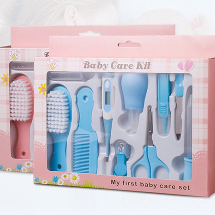 Maternal and Infant Thermometer Feeding Nasal Nasal Care 10 Piece Set Baby Manicure Clamp Nail Clipper Set - 𝓢𝓱𝓸𝓹𝓵𝓮𝓬𝔂