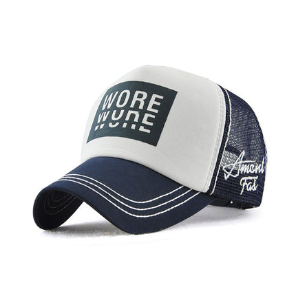 Letter Net Cap Baseball Cap - 𝓢𝓱𝓸𝓹𝓵𝓮𝓬𝔂