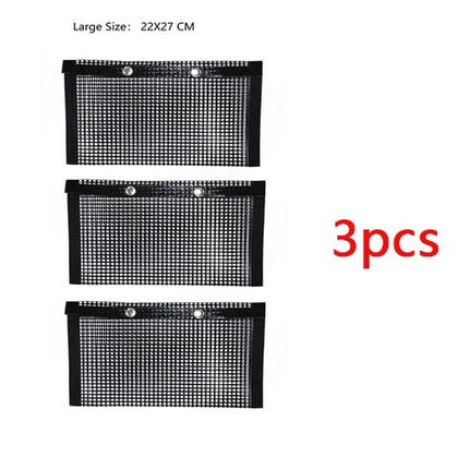 Reusable BBQ Grill Mesh Bag Non-stick Barbecue Baking Isolation Pad Outdoor Picnic Camping BBQ Kitchen Tools - 𝓢𝓱𝓸𝓹𝓵𝓮𝓬𝔂