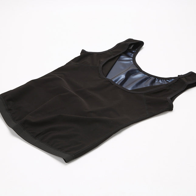 Men Neoprene Sweat Sauna Vest Body Shapers Corset Vest Waist Trainer Slimming Vest Shapewear Waist Shaper Corset - 𝓢𝓱𝓸𝓹𝓵𝓮𝓬𝔂